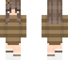 brown nightgown