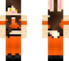 bunny girl - pumpkin