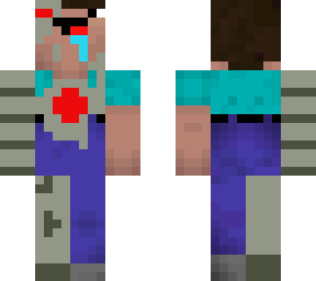 cyborg noob minecraft
