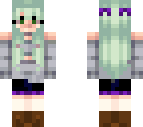 grey and green