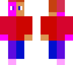 half fuchsia player half player