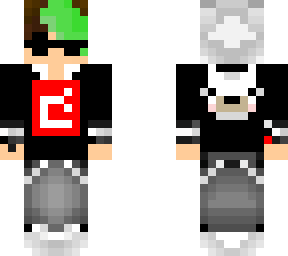 llama jack with mojang tee