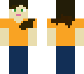 orange shirt (girl)