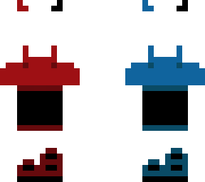 blue and red -raffle clothes base!-