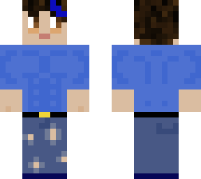 boy uwu with muscles wearing job uniform