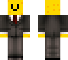 cheese in suit
