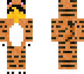 cheese in tiger onesie