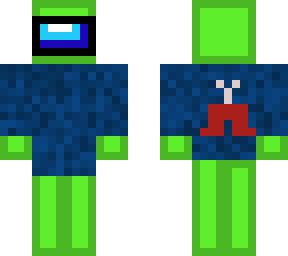 green amogus (clothes)