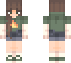 green girl