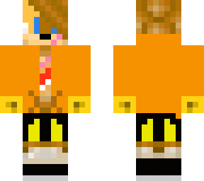 orange sonic sans