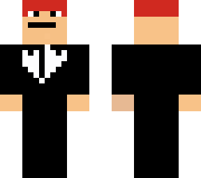 red businessman