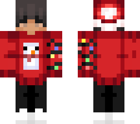 red christmas boy