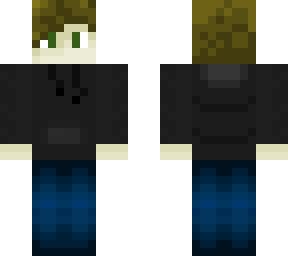 black hoodie