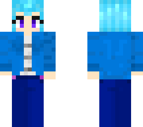 blue sweater (female)