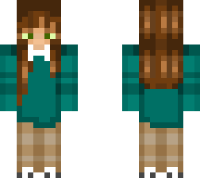 brown haired girl