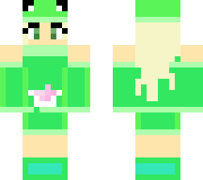 lily pad froggo girl