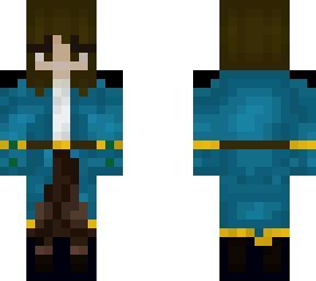 pirate skin -  blue