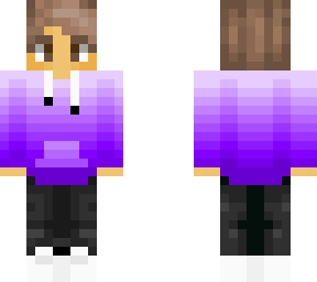 purple cool teenager hoodie gradient 1