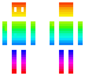 rainbow (white lined)