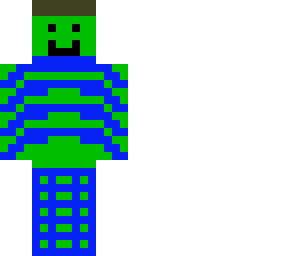 smiley green guy