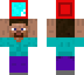 steve holding impostor