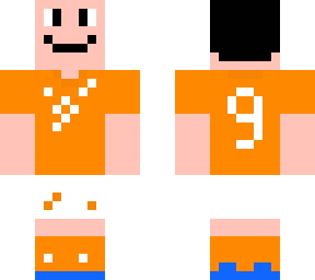 2014 netherlands world cup home kit 9 (van persie)