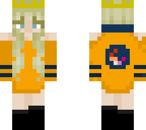 blond girl halloween skin!