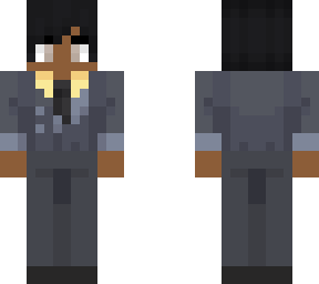 brown skin suit