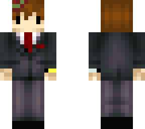 business ***** with scar hat and different hair