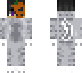 cat boy purpey (half pumpkin mask)