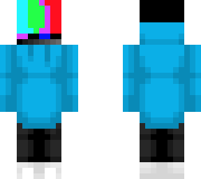 glitched sweatshirt boy