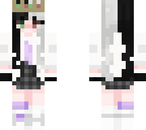 light purple ranboo girl