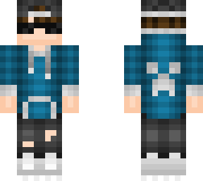 minha skin azul pica