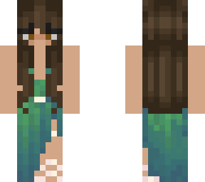 morena in a esmerald dress