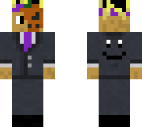 original purpey (half pumpkin mask)