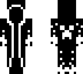 white on black mage
