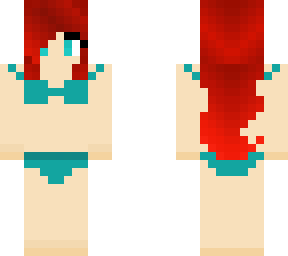bikini red head