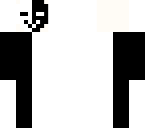 black & white mask