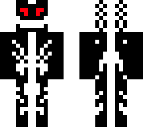 black scary thing
