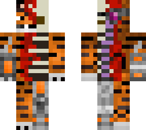 cyborg tiger (halloween theme)