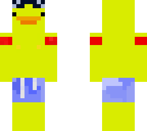 duck swimming
