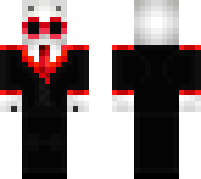 ice bear in a suit red