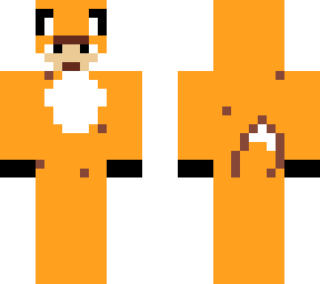 minecraft lego fox minifig