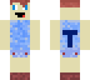 my youtuber skin: noob edition (emote)