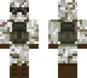 soldier snow