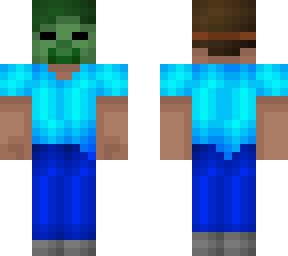 steve in zombie mask