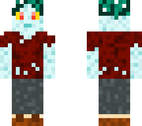 frost bite zombie man