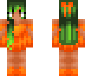 lady in the pumpkin patch