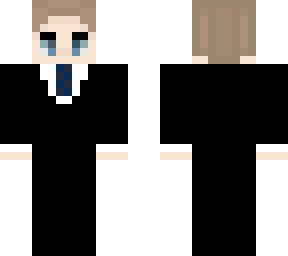 niifu suit blue tie