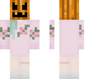 pumpkin head girl